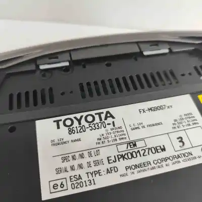 Piesă de schimb auto la mâna a doua sistem audio / cd radio casetofon pentru lexus is ii gse2_, ale2_, use2_ (2005-2013) referințe oem iam 86120-53370  