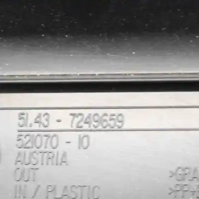 Peça sobressalente para automóvel em segunda mão acabamento pillar traseiro esquerdo por bmw 3 e90 (2004-2011) sedan referências oem iam 7249659  