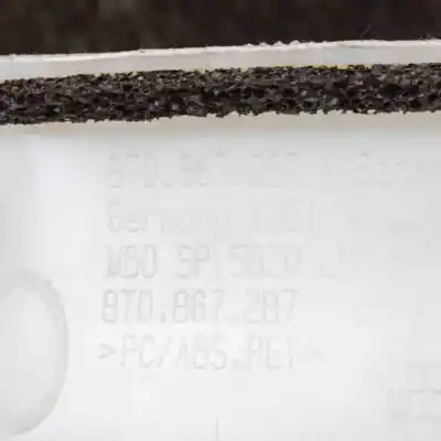 Peça sobressalente para automóvel em segunda mão acabamento pillar traseiro esquerdo por audi a5 8t3 (2007-2016) referências oem iam 8t0867287a  