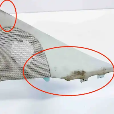 Peça sobressalente para automóvel em segunda mão acabamento pillar dianteiro esquerdo por tesla model s (2012-..) hatchback referências oem iam 012.40001.000  