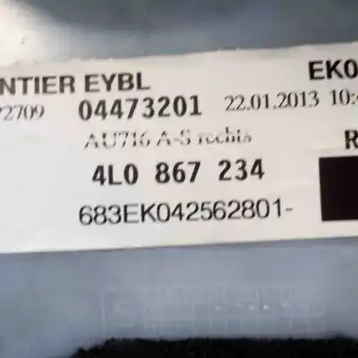 Piesă de schimb auto la mâna a doua ornament stâlp față dreapta pentru audi q7 4l (2006-2015) referințe oem iam 4l0867234  