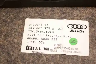 Автозапчастина б/у обработка задніх дверей для audi a4 8k2, b8 (2007-2015) посилання на oem iam 8k5867975a  