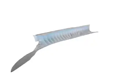 Peça sobressalente para automóvel em segunda mão acabamento pillar dianteiro direito por tesla model s (2012-..) hatchback referências oem iam 1007440-00-e  