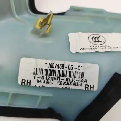 Tweedehands auto-onderdeel voorste rechter pilaarbekleding voor tesla model s (2012-..) hatchback oem iam-referenties 1007458-06-c  