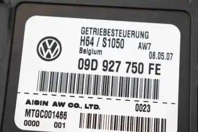 Pezzo di ricambio per auto di seconda mano centralina cambio automatico per audi q7 4l (2006-2015) riferimenti oem iam 09d927750fe  