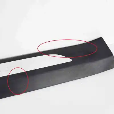 Peça sobressalente para automóvel em segunda mão acabamento do estribo interior dianteiro direito por tesla model s (2012-..) hatchback referências oem iam 1030394-00-c  