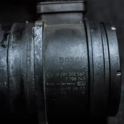 Peça sobressalente para automóvel em segunda mão medidor de massa de ar por bmw 1 e81 (2006-2011) hatchback referências oem iam 7797460  