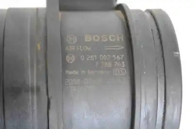 Second-hand car spare part flowmeter for bmw 1 e87 (2003-2013) hatchback oem iam references 0281002567,7788743  