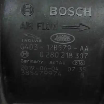 Автозапчастина б/у витратомір повітря для jaguar f-pace x761 (2015-..) off-road посилання на oem iam g4d3-12b579-aa,0280218307  