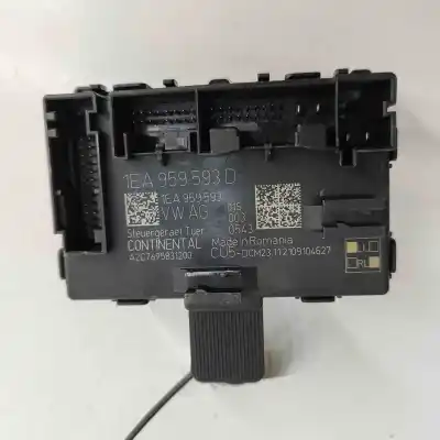 Peça sobressalente para automóvel em segunda mão unidade de controlo da porta dianteira direita por volkswagen id.3 e11 (2019-..) hatchback referências oem iam 1ea959593d,1ea959593,a2c7695831200  