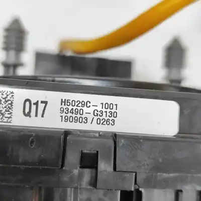 Peça sobressalente para automóvel em segunda mão fita do airbag por kia xceed cd (2020-..) off-road referências oem iam 93490-g3130,h5029c-1001  