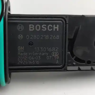 Peça sobressalente para automóvel em segunda mão medidor de massa de ar por opel ampera (r12) ev 150 referências oem iam 13301682  