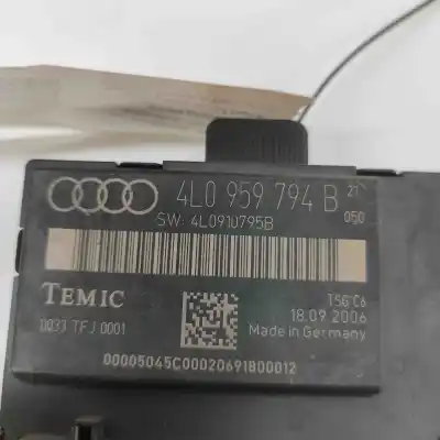 Second-hand car spare part rear left door control unit for audi q7 4l (2006-2015) oem iam references 4l0959794b,4l0910795b  