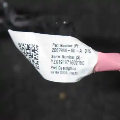 Pezzo di ricambio per auto di seconda mano cabblaggio porta posteriore destra per tesla model 3 (2018-..) sedan riferimenti oem iam 2067966-00-a  