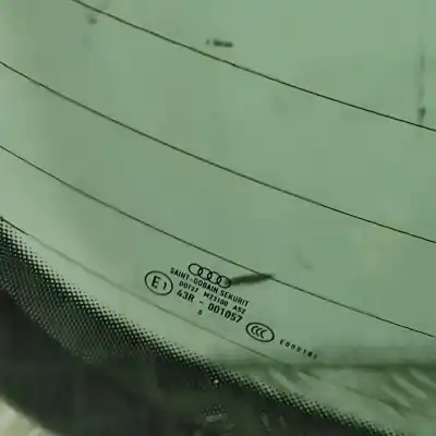 Peça sobressalente para automóvel em segunda mão vidro traseiro por audi a5 8t3 (2007-2016) referências oem iam 8t0845099f,43r-001057  