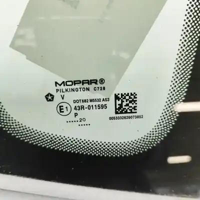 Peça sobressalente para automóvel em segunda mão vidro da porta traseira direita por jeep compass (mk49) 2.2 crd 4x4 referências oem iam 53326475  