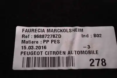 Second-hand car spare part right trunk trim for citroen ds4 (2011-2015) oem iam references 96887278zd  