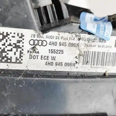 Peça sobressalente para automóvel em segunda mão farolim traseiro direito por audi a8 4h_ (2009-2018) referências oem iam 4h0945096n  