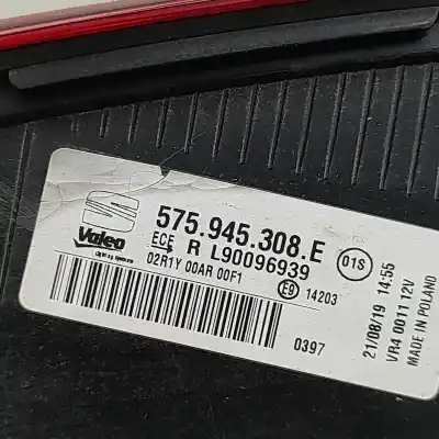Peça sobressalente para automóvel em segunda mão farolim da mala traseiro direito por seat ateca kh7 (2016-..) off-road referências oem iam 575945308e  
