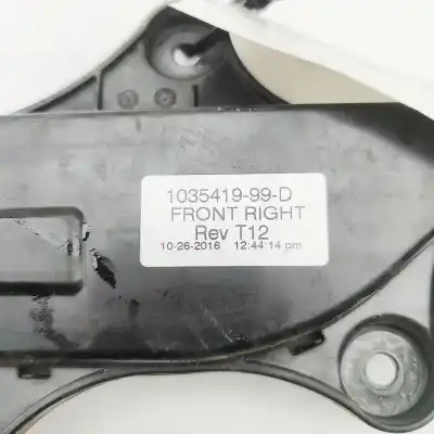 Peça sobressalente para automóvel em segunda mão puxador exterior frente direito por tesla model x (2013-..) hatchback referências oem iam 1035419-99-d  
