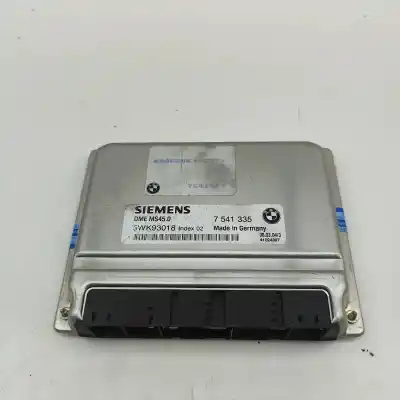 Pezzo di ricambio per auto di seconda mano Centralina Motore per BMW Z4 ROADSTER E85 (2003-2009) Riferimenti OEM IAM 7541335,5WK93018  