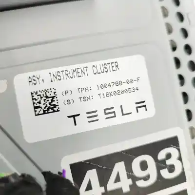 Peça sobressalente para automóvel em segunda mão velocímetro / quadrante por tesla model x (2013-..) hatchback referências oem iam 1004788-00-f  
