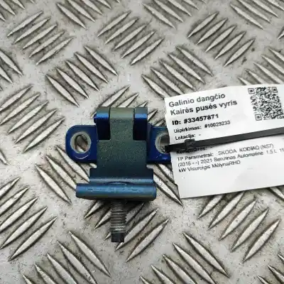 Peça sobressalente para automóvel em segunda mão ARTICULAÇÃO TAMPA MALA por SKODA KODIAQ NS7 (2016-..) Off-road Referências OEM IAM 5G6827301D  