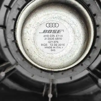 Peça sobressalente para automóvel em segunda mão alto-falante da porta traseira esquerda por audi a8 4h_ (2009-2018) referências oem iam 4h0035411a  