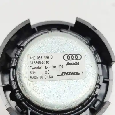 Peça sobressalente para automóvel em segunda mão alto-falante dianteiro direito por audi a8 4h_ (2009-2018) referências oem iam 4h0035399c  