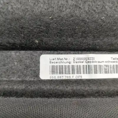 Second-hand car spare part parcel shelf for porsche macan 95b (2014-..) off-road oem iam references 95b867769f  