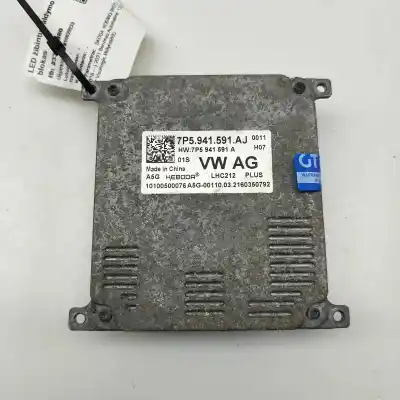 Piesă de schimb auto la mâna a doua UNITATE DE CONTROL FARURI XENON pentru SKODA KODIAQ NS7  Referințe OEM IAM 7P5941591AJ,7P5941591A  