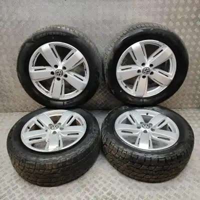 Pezzo di ricambio per auto di seconda mano Set di Cerchione in lega per VOLKSWAGEN AMAROK 2H_, S1B (2010-2022) Pick-up Riferimenti OEM IAM 2H0601025Q  