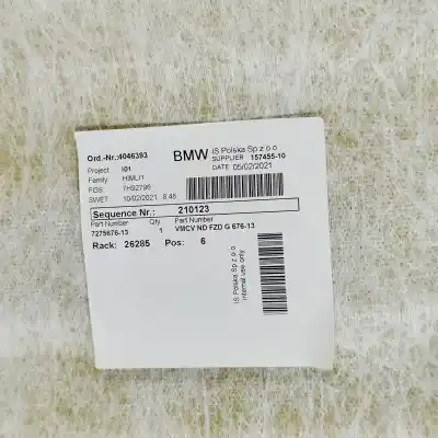 Peça sobressalente para automóvel em segunda mão tecto de abrir interior por bmw i3 i01 (2013-2021) referências oem iam 7275676  
