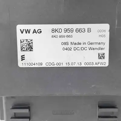 Pezzo di ricambio per auto di seconda mano modulo elettronico per audi a5 8t3 (2007-2016) riferimenti oem iam 8k0959663b,8k0959663  