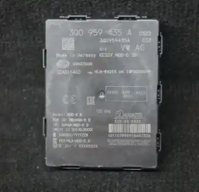 Gebrauchtes Autoersatzteil VERSCHIEDENE TEILE zum VOLKSWAGEN PASSAT B8 3G2 (2014-..) Sedan OEM-IAM-Referenzen 3Q0959435A  