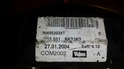 Peça sobressalente para automóvel em segunda mão comutador de luzes por citroen c2 furio referências oem iam 96488203xt com2002 