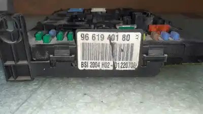 Second-hand car spare part fuse box unit for citroen c6 exclusive oem iam references 96619404180  bsi 2004 h02