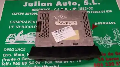 Peça sobressalente para automóvel em segunda mão Sistema De áudio / Rádio Cd por PEUGEOT 206 BERLINA XR Referências OEM IAM 9637082580  