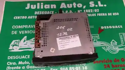 Recambio de automóvil de segunda mano de Sistema Audio / Radio Cd para PEUGEOT 206 BERLINA XN referencias OEM IAM 964514597700 22RC280/65S VDO RD3-00