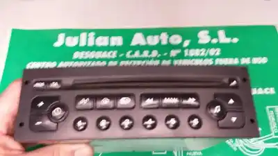 Pezzo di ricambio per auto di seconda mano impianto audio / radio cd per peugeot 206 berlina xn riferimenti oem iam 964514597700 22rc280/65s vdo rd3-00