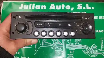 Recambio de automóvil de segunda mano de Sistema Audio / Radio Cd para CITROEN C4 BERLINA Collection referencias OEM IAM 9659139677 7645136392 MP3 BLAUPUNKT RD4 N2