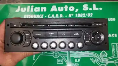 Recambio de automóvil de segunda mano de Sistema Audio / Radio Cd para CITROEN C4 BERLINA Collection referencias OEM IAM 96647696XT 9664769677 BLAUPUNKT RD4 N1-02