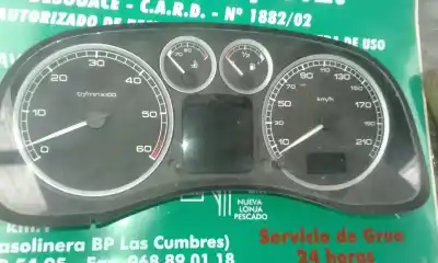 Recambio de automóvil de segunda mano de cuadro instrumentos para peugeot 307 (s1) xr referencias oem iam 9651299680  21674881-4