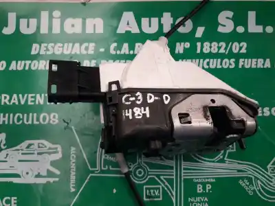 Peça sobressalente para automóvel em segunda mão fechadura da porta dianteira direita por citroen c3 attraction referências oem iam 006246 4374a1688i1 a04959