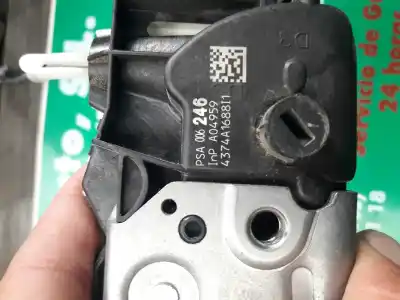 Peça sobressalente para automóvel em segunda mão fechadura da porta dianteira direita por citroen c3 attraction referências oem iam 006246 4374a1688i1 a04959