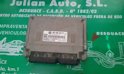 Second-hand car spare part ecu engine control for seat leon (1p1) reference oem iam references 06a906033ff  5wp40329