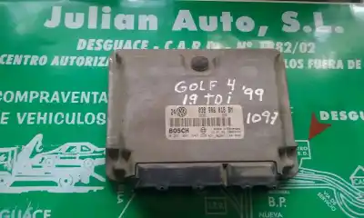 Recambio de automóvil de segunda mano de centralita motor uce para volkswagen golf iv berlina (1j1) básico referencias oem iam 038906018bm  0281001846