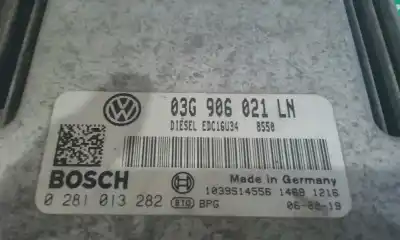 Second-hand car spare part ecu engine control for seat toledo (5p2) exclusive oem iam references 03g906021ln  0281013282