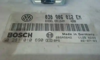 İkinci el araba yedek parçası ecu motor kontrol cihazi için seat ibiza (6l1) stella oem iam referansları 038906012em  0281010690