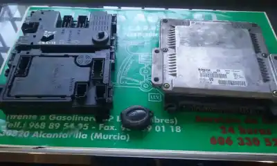 İkinci el araba yedek parçası Ecu Motor Kontrol Cihazi için PEUGEOT 206 BERLINA XR OEM IAM referansları 9637089980  0281010250